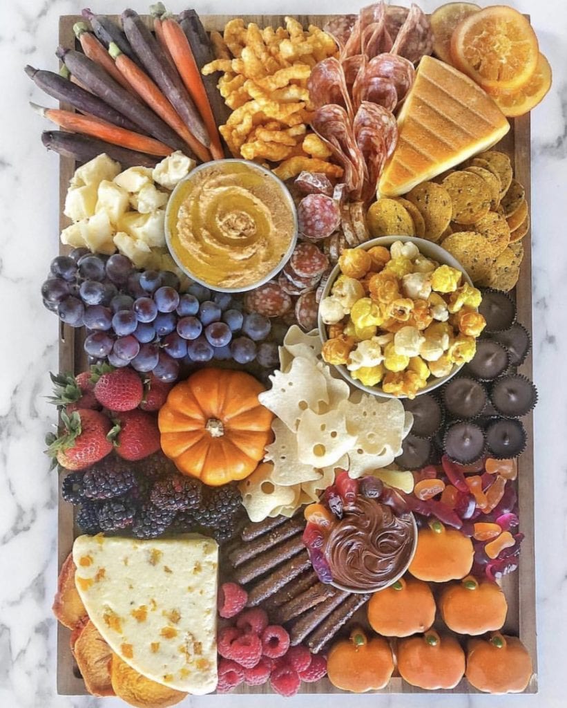 trader joes Halloween charcuterie board