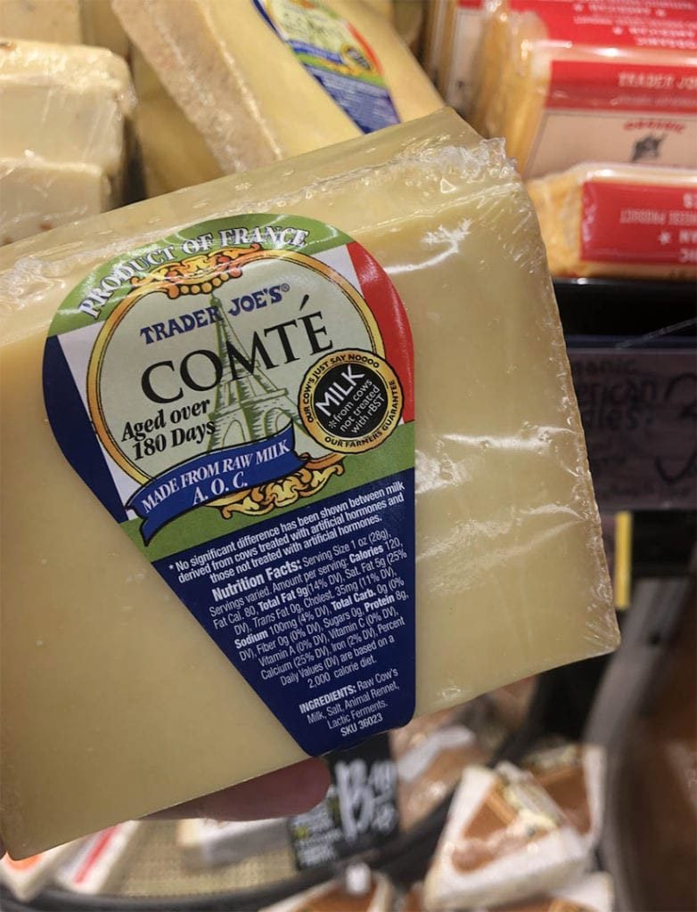 comte friench cheese