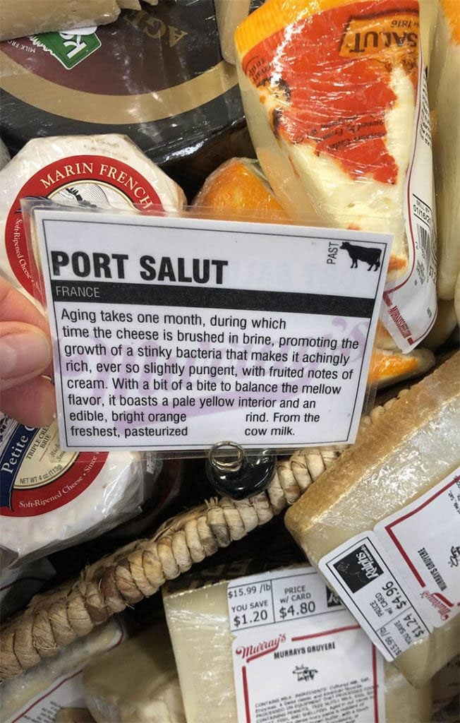 Port Salut French cheese