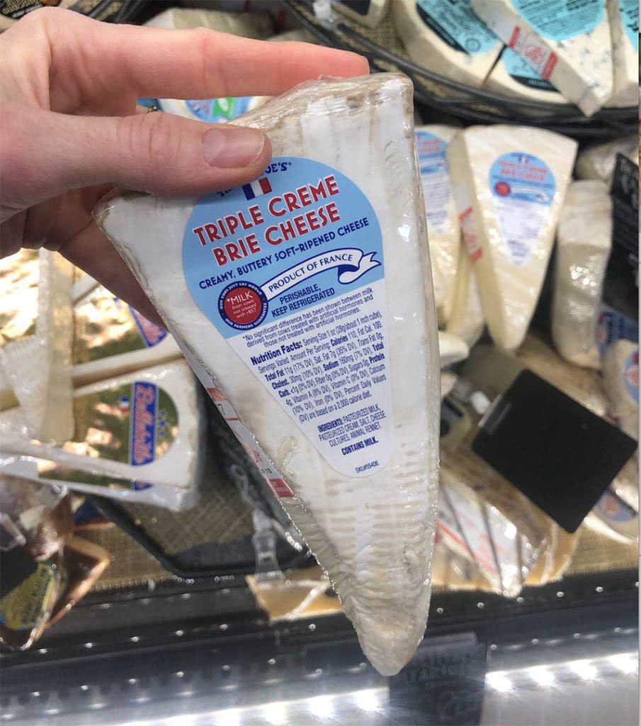 triple cream brie trader joes