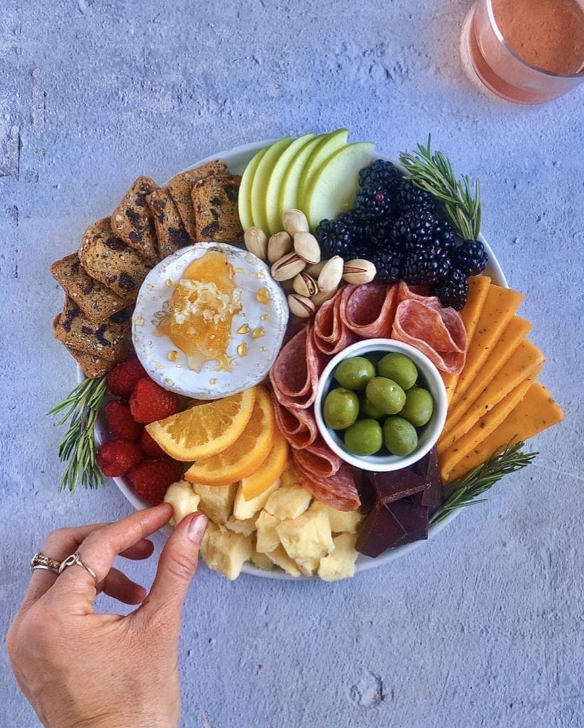 small cheese plate for two