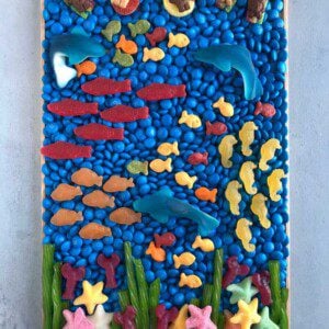 beach themed candy board