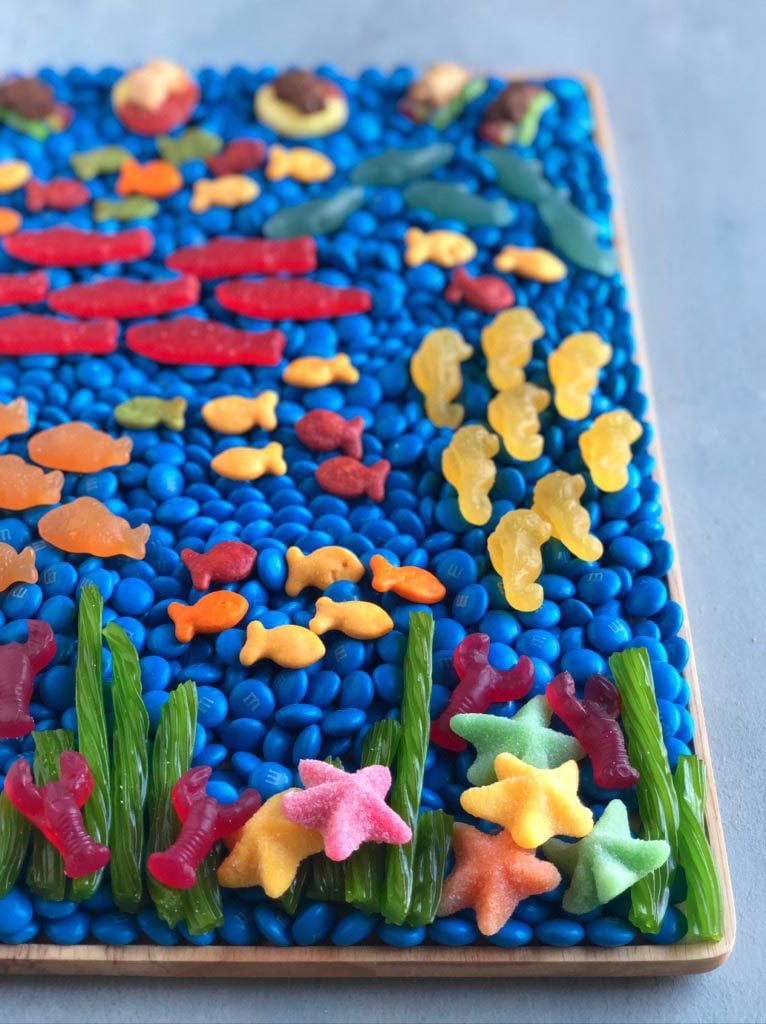 scandanavian swimmers candy board