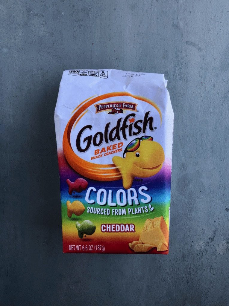 goldfish crackers beach bites