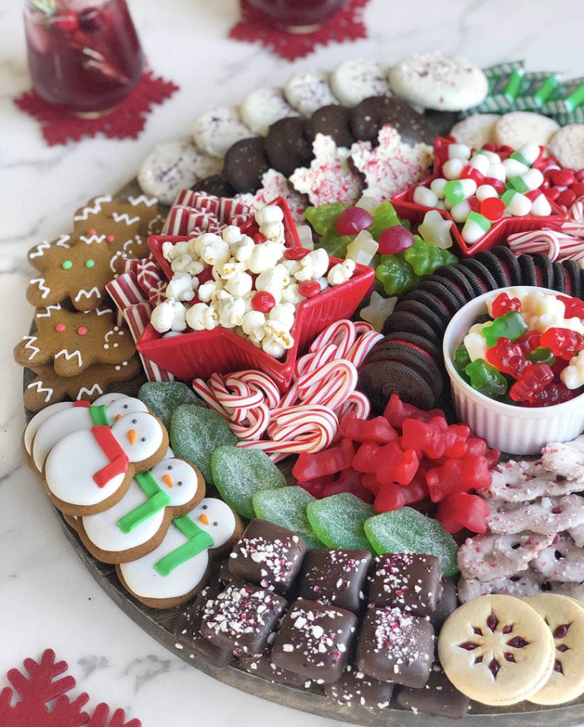 christmas dessert charcuterie