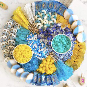 hanukkah dessert board