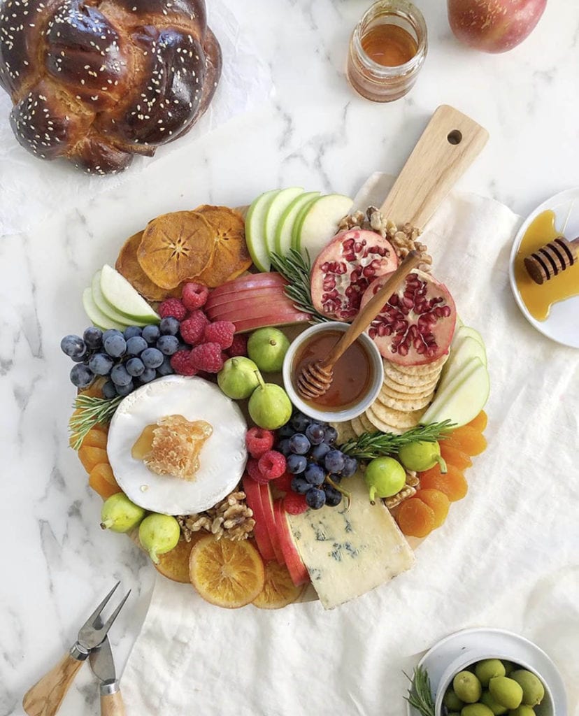 rosh hashanah apples & honey appetizers
