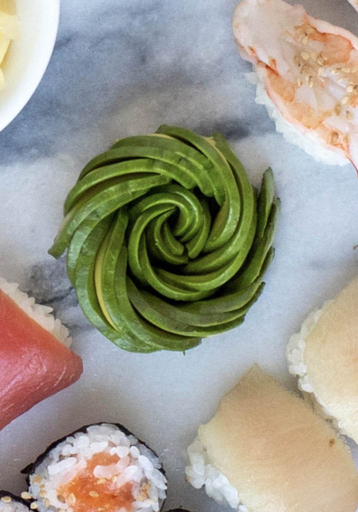 avocado rose