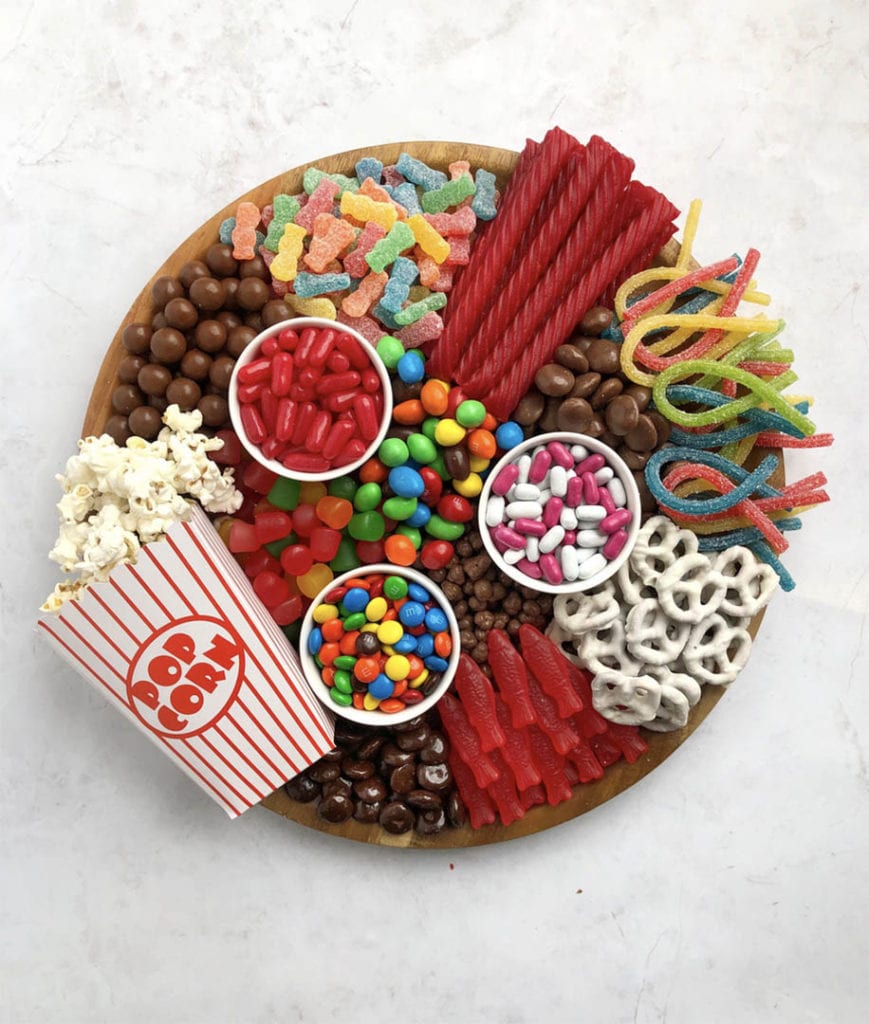 Movie Night Candy Board