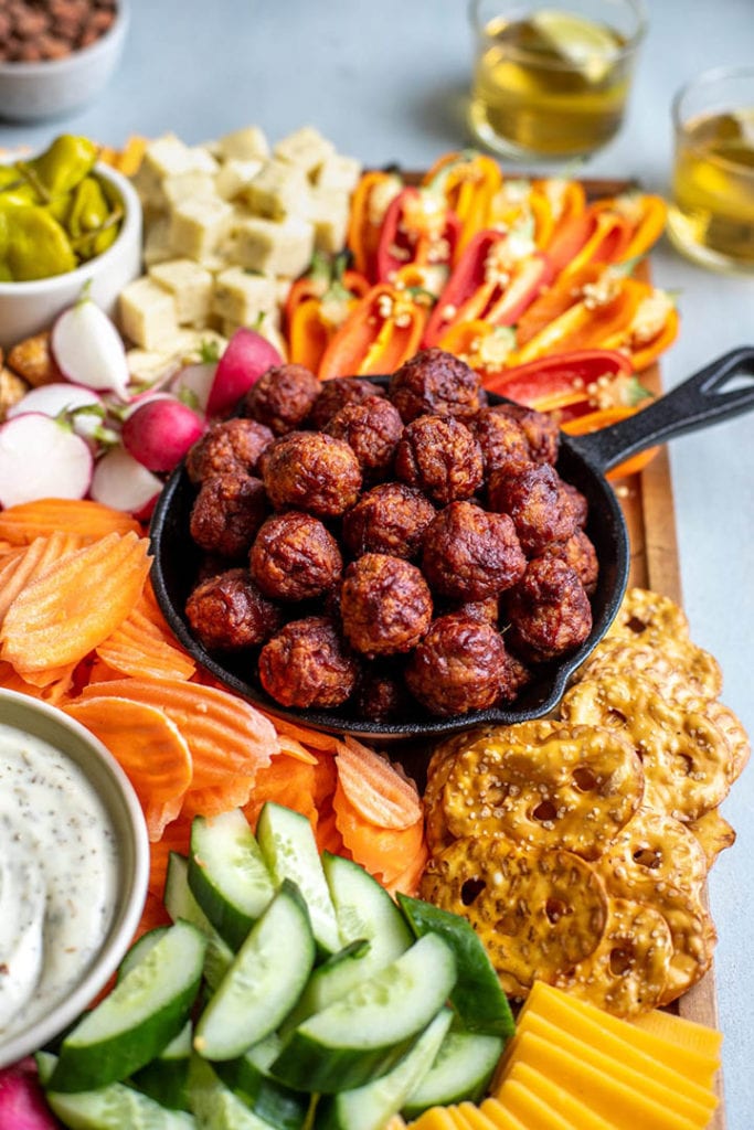 game day meatballs
