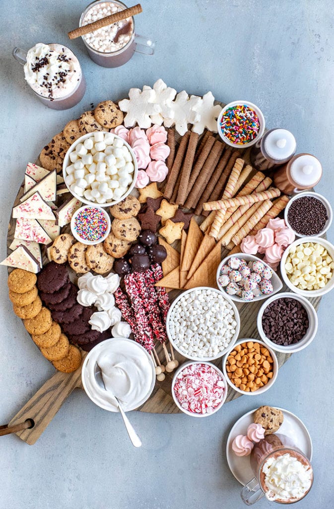 hot chocolate bar