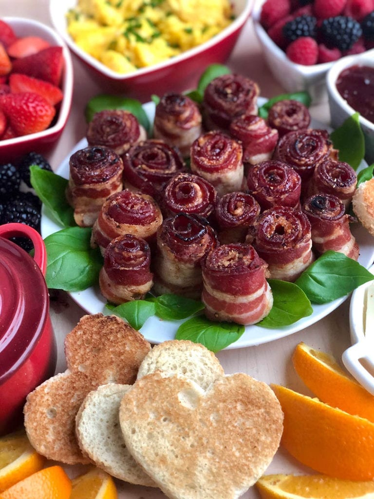 bacon rose bouquet for valentines day
