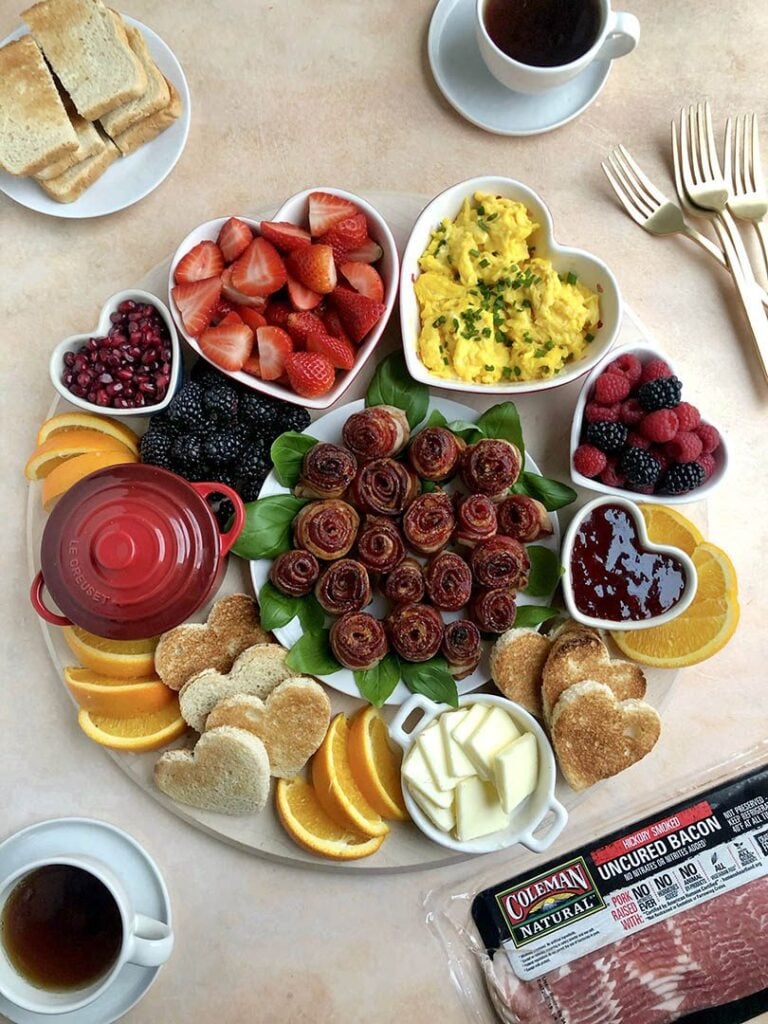 bacon bouquet breakfast ideas
