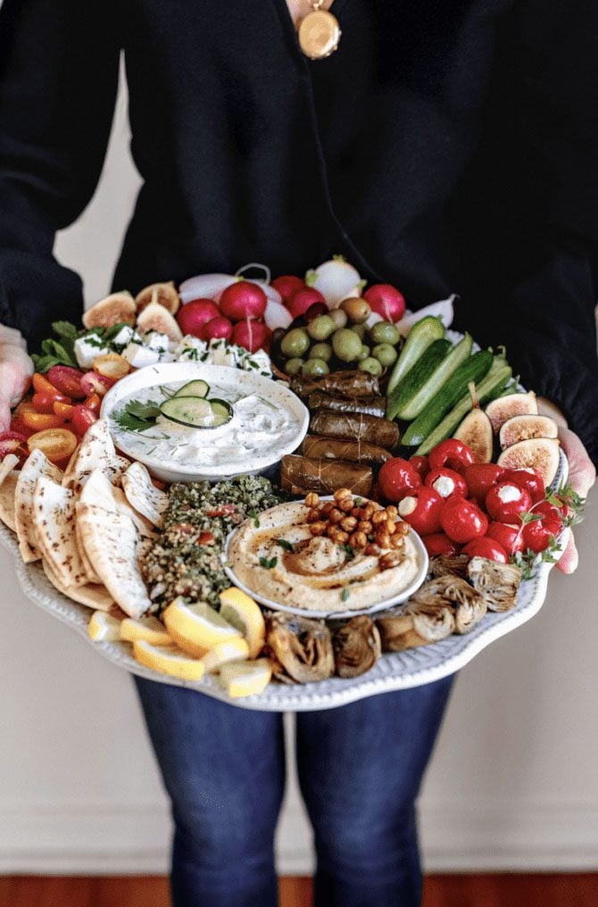 mediterranean charcuterie board