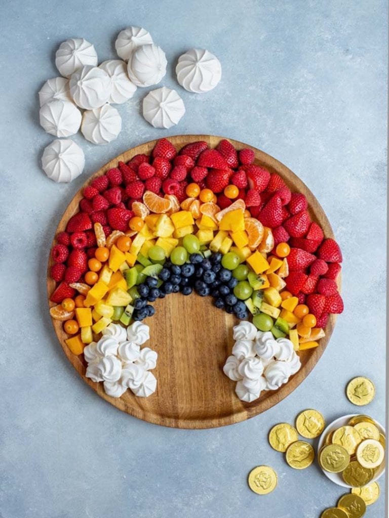 st patricks day dessert board