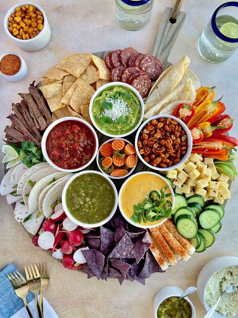 mexican themed charcuterie board ideas