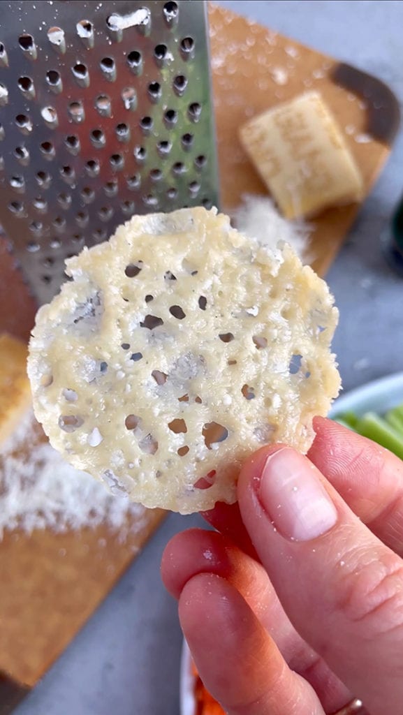 parmesan crisps keto snacks
