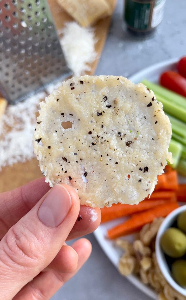 parmesan crisps keto friendly snacks