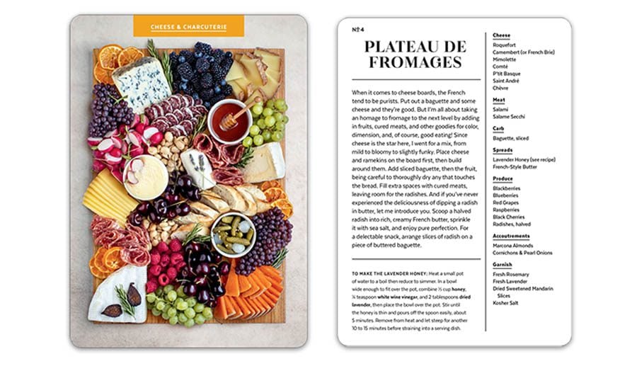 French cheese deck cards