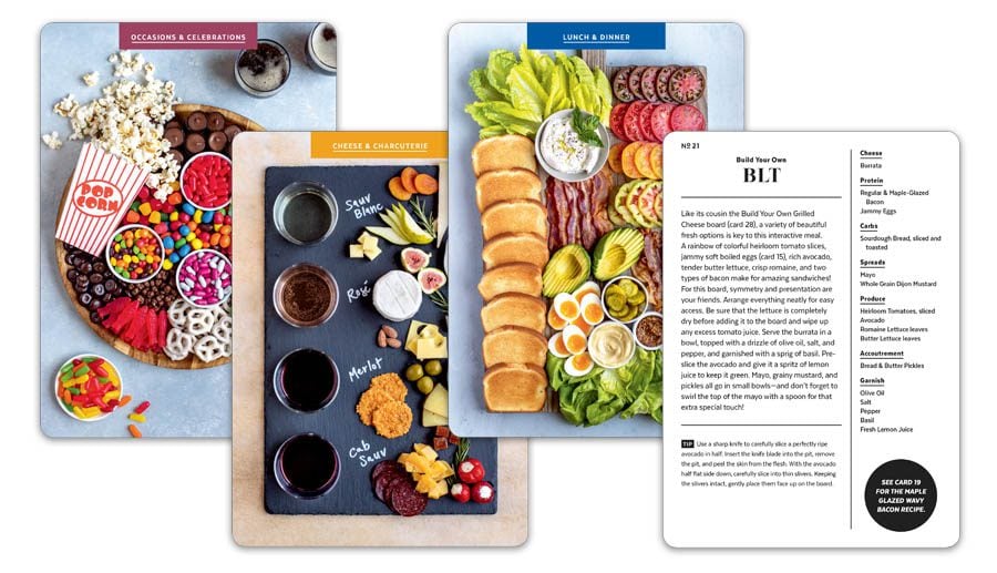 Cheese Board Deck Cards - Samples