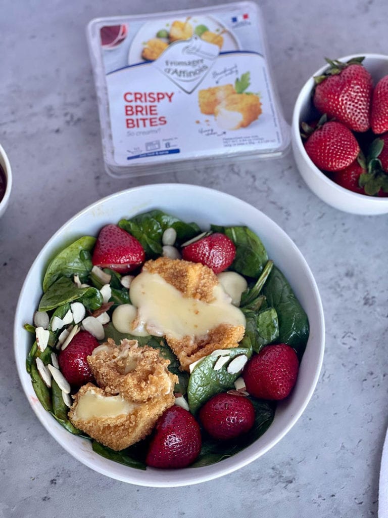 fromager d'affinois crispy brie bites