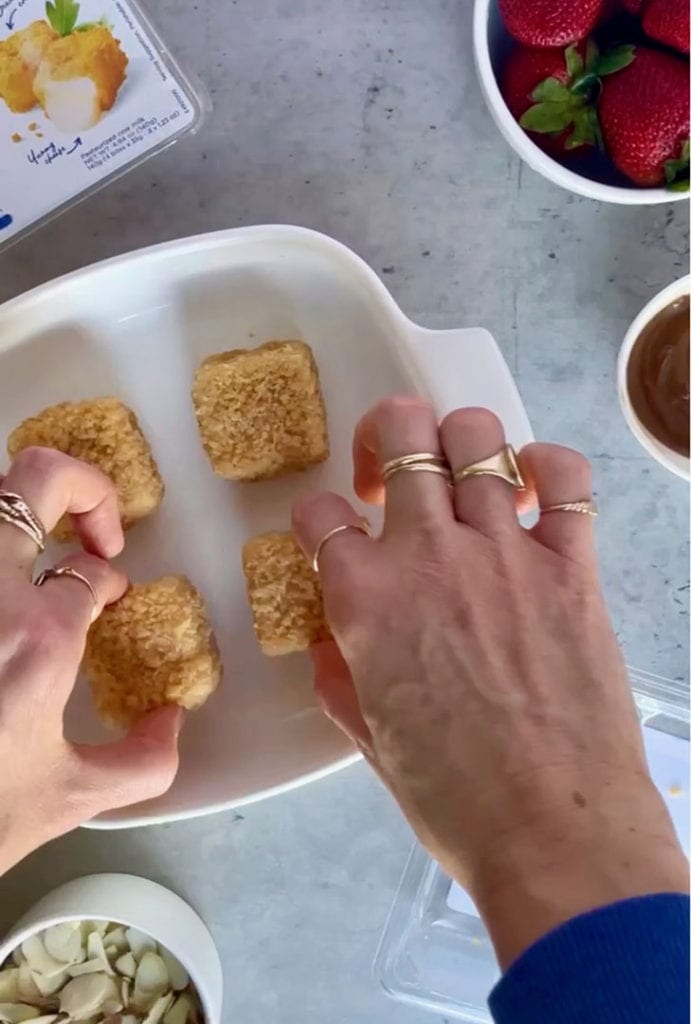 crispy brie bites