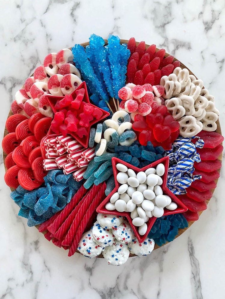 4th of July Candy Board