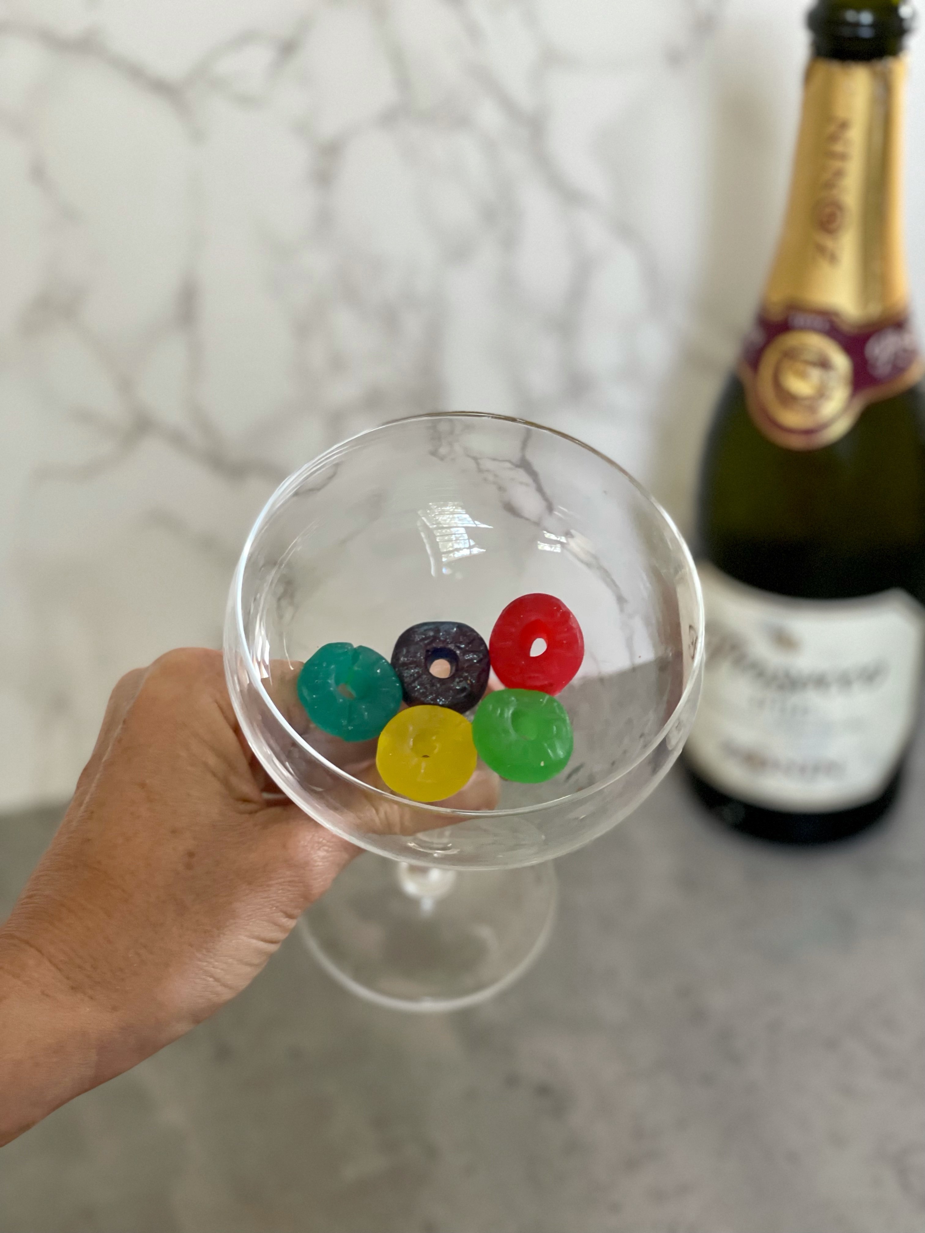 Olympic Rings Cocktail lifesavers