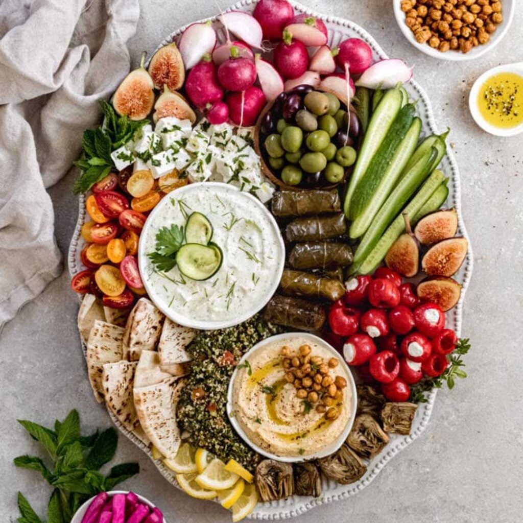 what is a Mediterranean mezze board?