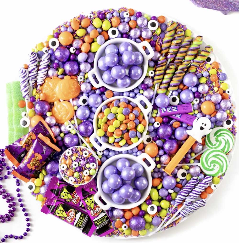 halloween candy board recipe