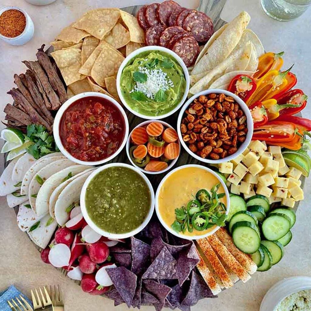 mexican charcuterie board