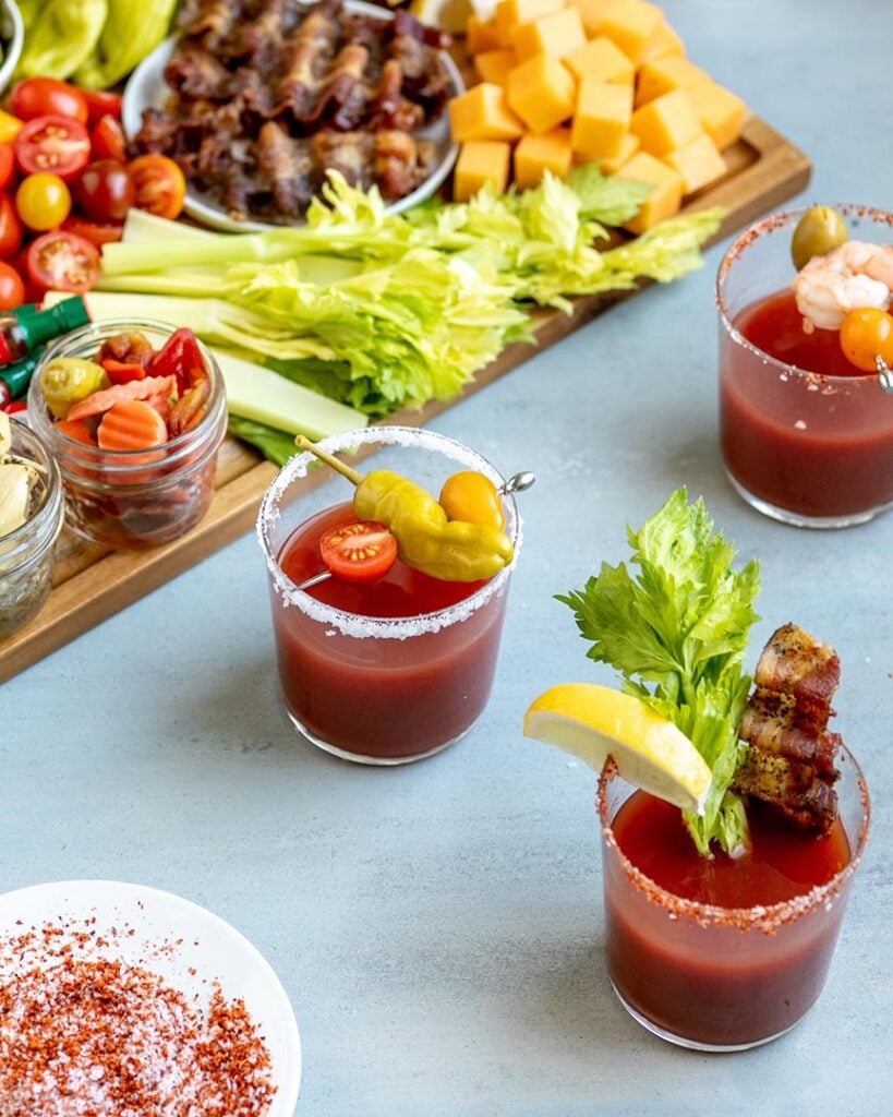 bloody mary bar ingredients