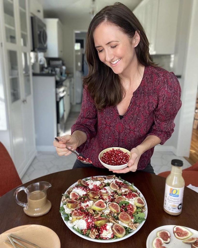 fall fig and burrata salad recipe
