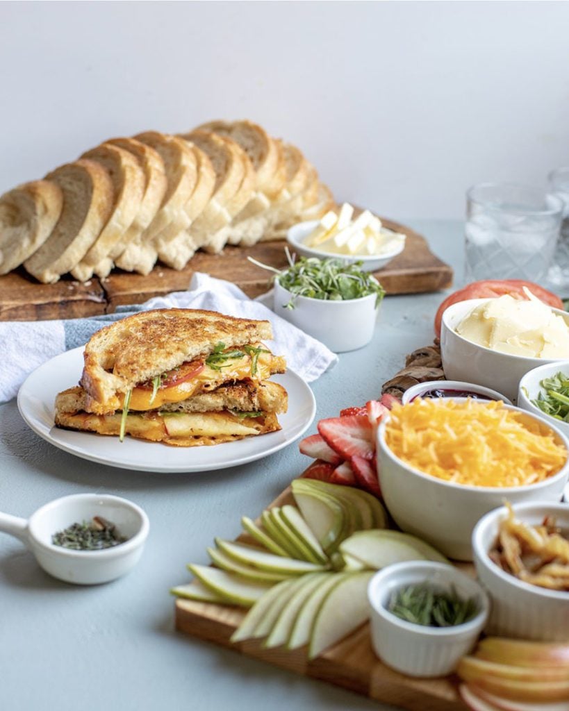 fancy grilled cheese bar ideas