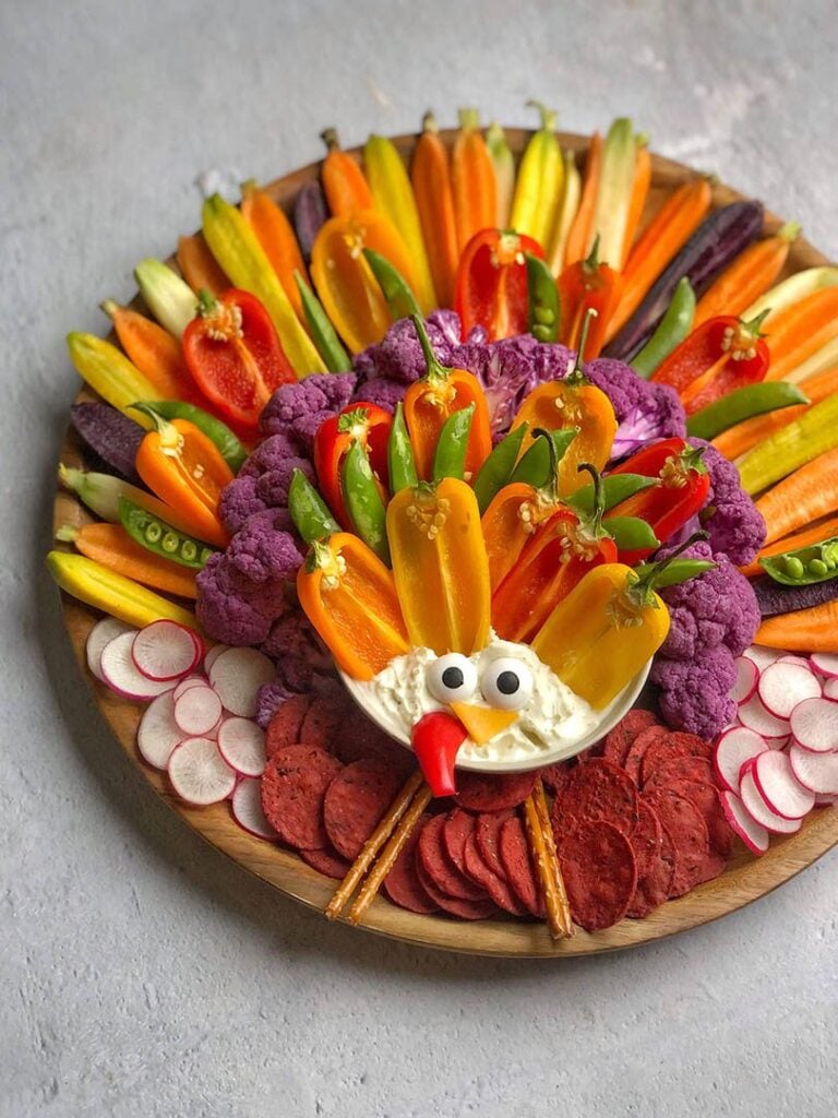 turkey veggie tray