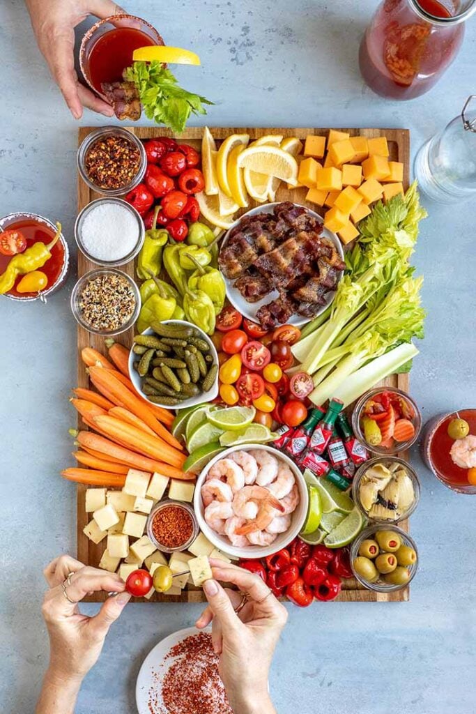bloody mary bar ingredients