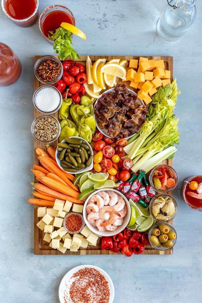 bloody mary bar ingredients