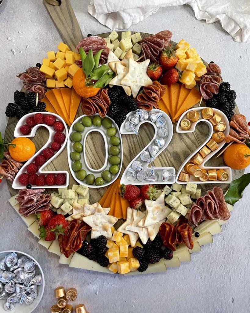 NYE cheese board