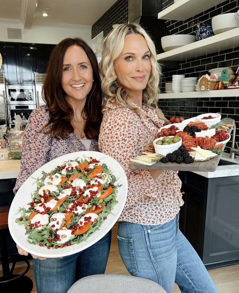 Molly Simms Meg Quinn fall salad