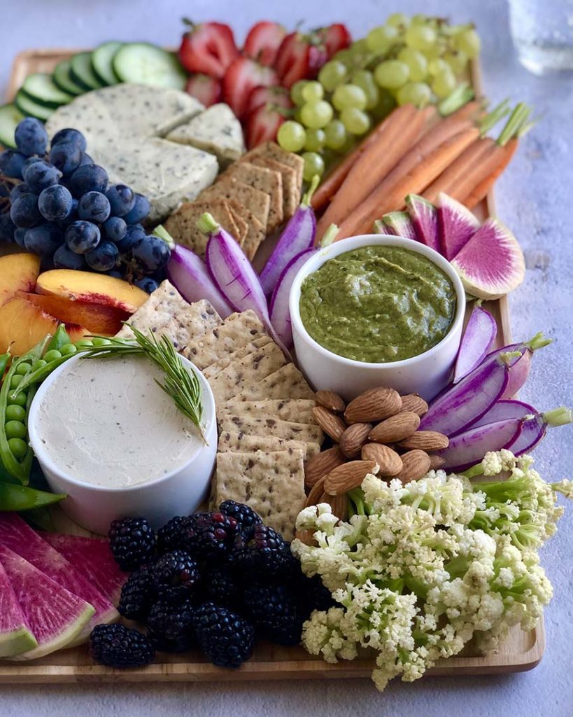 dairy free vegan cheese board