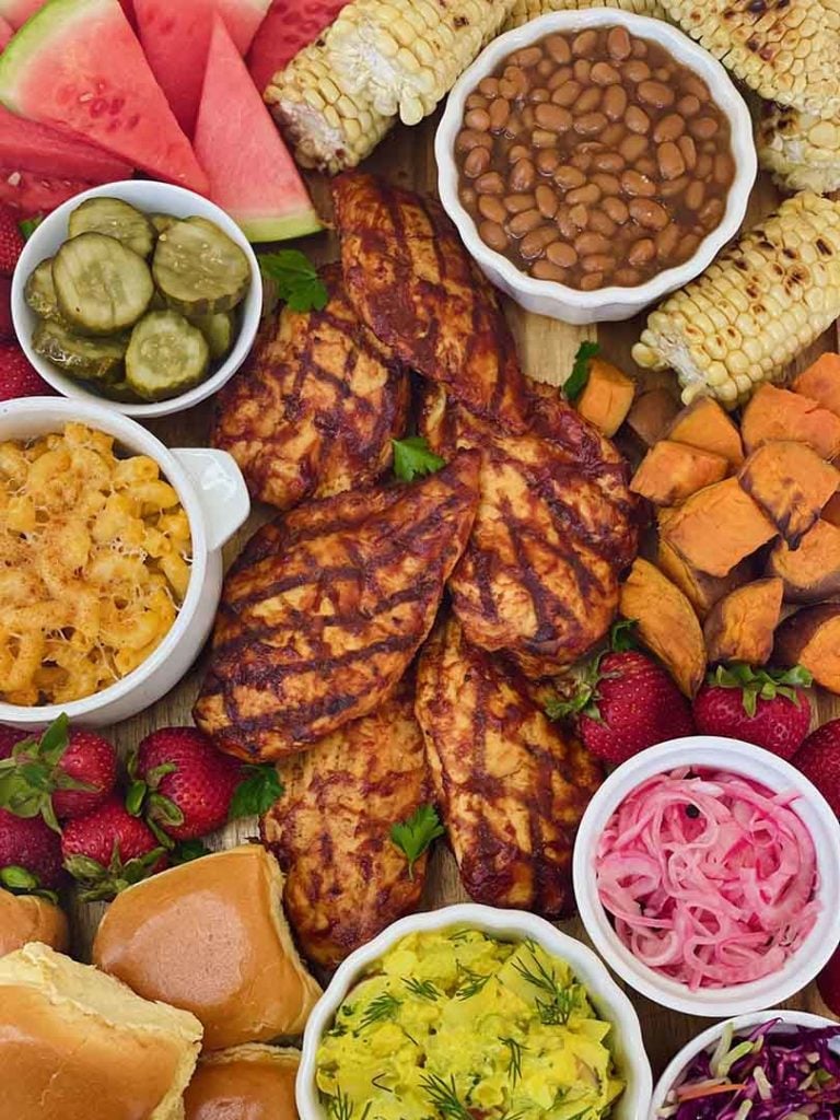 bbq chicken board