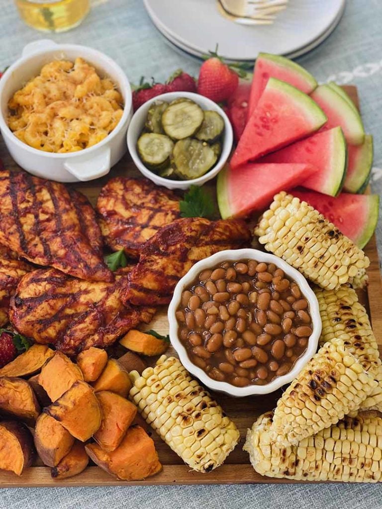 bbq chicken platter ideas