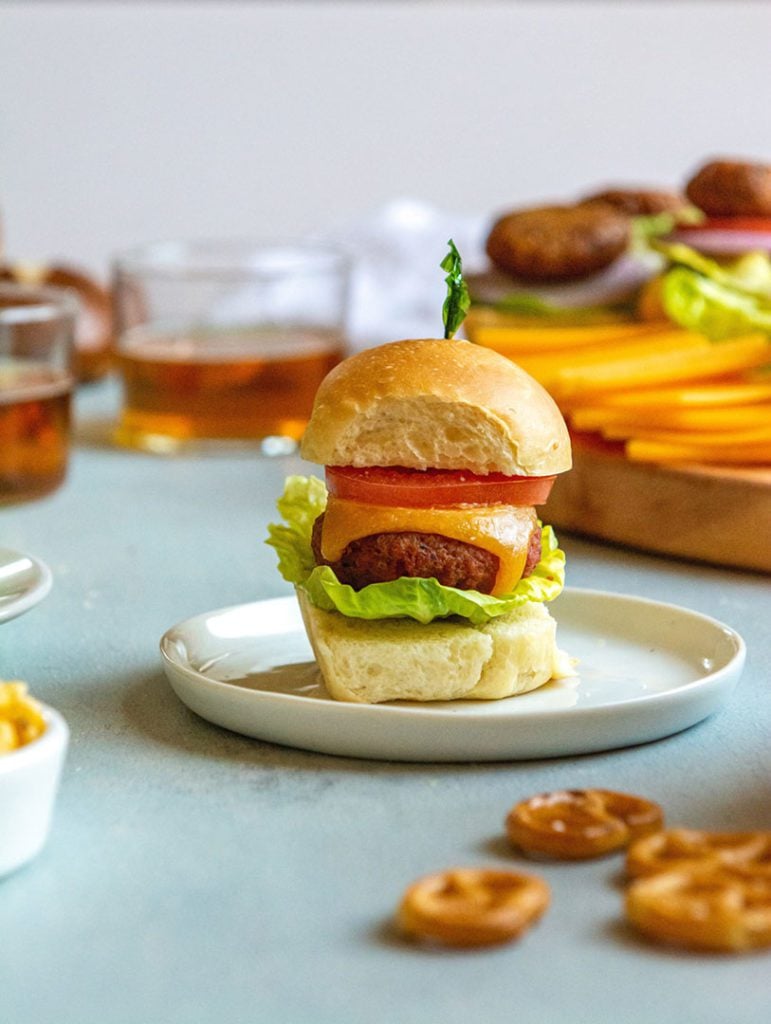 build your own burger board