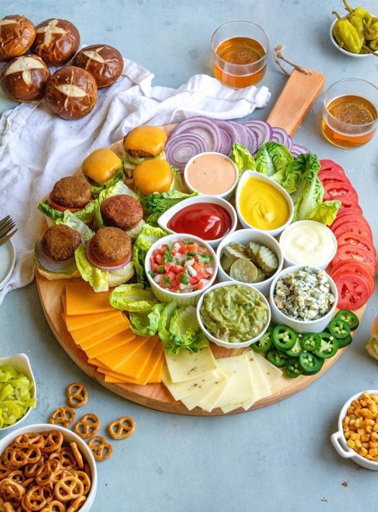 best hamburger toppings board