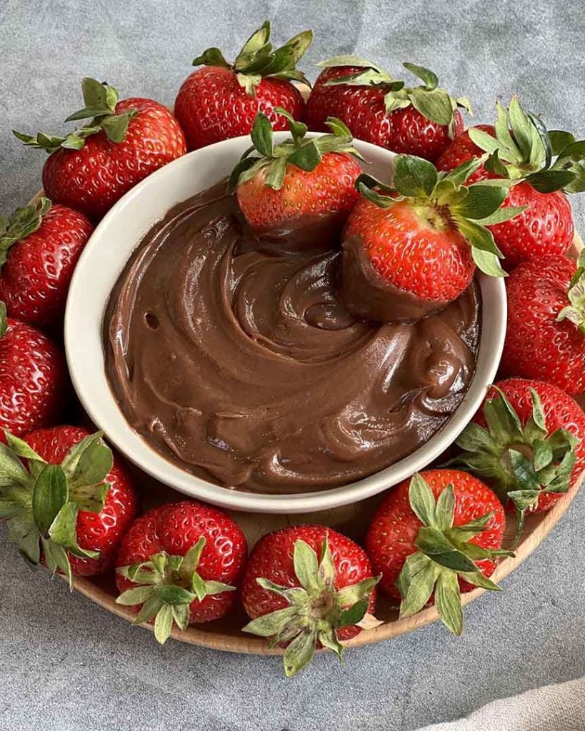 chocolate dipped fruit