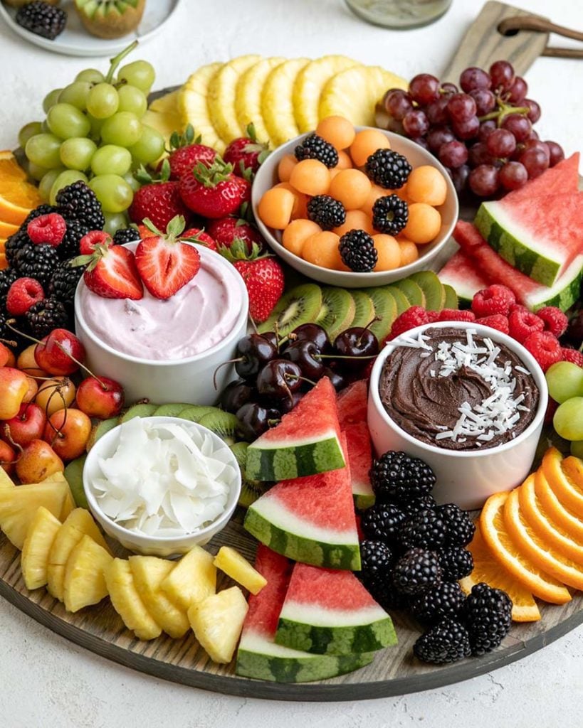 fresh fruit plate ideas