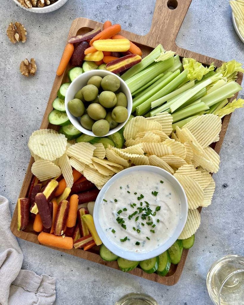 greek yogurt ranch dip