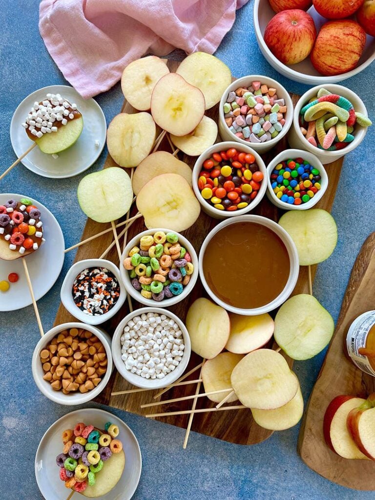 DIY caramel Apple Board
