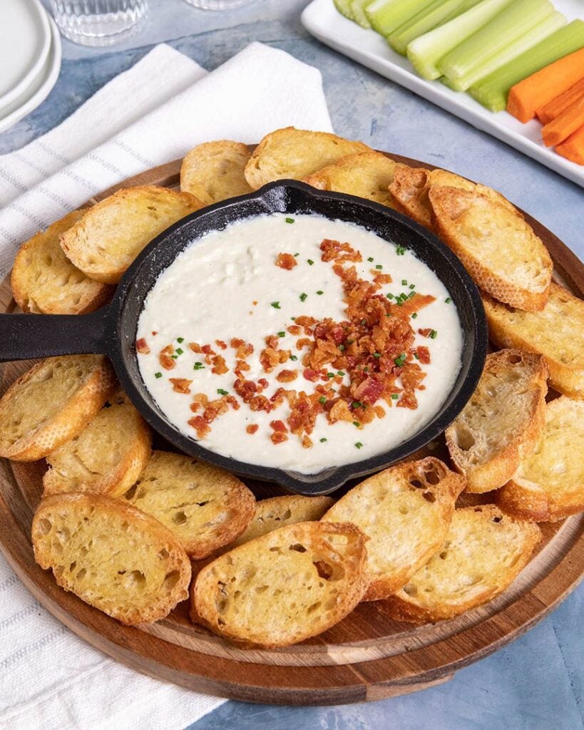 blue cheese dip recipe bacon
