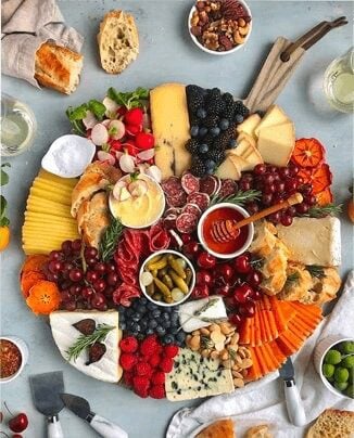 french cheese board